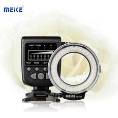 Meike Meike FC-100 MK FC100 Macro Ring Flash Photography LED Speedlite Light for Canon Nikon Olympus Pentax DSLR Camera