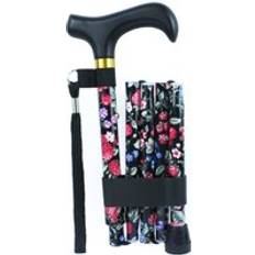 NRS Healthcare Folding Walking Stick Mix