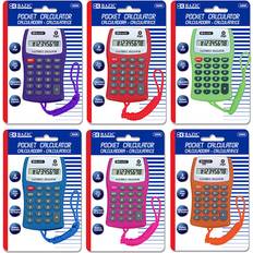 Calculators Bazic 8-Digit Pocket Size Calculator W Neck String24x$1.11