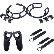 3 in1 Touch Controller Grip Skin &amp; Protective Cages for Oculus Quest/ Oculus Rift S VR Silicone