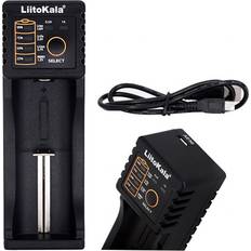 LiitoKala Liitokala lii -100b 18650 batterilader 26650 21700 14500 10440 nimh li-ion ni-cd smart universell batterilader