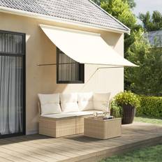 Stål Terrassemarkiser vidaXL Markise 250 x 150 cm Sammenrullelig Stof og Stål