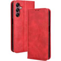 MTK Samsung Galaxy A15 5G Plånboksfodral Röd