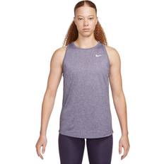 Tank Tops Nike Women's Dri-FIT Crew Neck Tank Top Daybreak/Pure/Htr/White