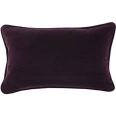 Dunelm Clara Velvet Complete Decoration Pillows Purple (45x30cm)