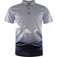 Oakley Polo Shirts Oakley Collared Light Grey Mens Offset Urban Golf Polo Shirt 433689 02E