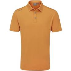 Ping Lindum Golf Polo Shirt Tangerine P03464-TGE