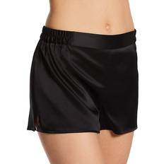 Soie Chemises de nuit Women GINIA GBS102 Silk Sleep Short Black L