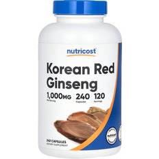 Red ginseng Nutricost Korean Red Ginseng