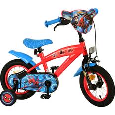 Spiderman cykel Volare Marvel Spiderman 14 Tum, Röd Barncykel