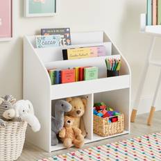 Dunelm Kid's Bookcase with Storage White