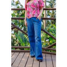 Black Colour Jeans Black Colour Forudbestilling Bcnettie Box Jeans Mid Blue blå