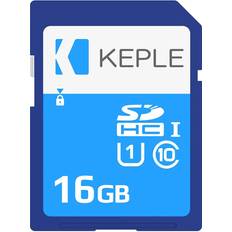 Keple Keple 16GB SD Memory Card High Speed SD Card Compatible with Sony ALPHA a6000, 7s, a5100, 7 II, 7R II, NEX-F3, NEX-5R DSLR Digital Camera 16 GB