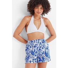 Florals - Women Shorts Tog24 Leighton Womens Shorts Blue Flower Print