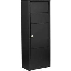 Hazel Parcel Box 477 Ruko Lock - Black