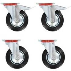 vidaXL 24 Pcs Swivel Casters 160 Mm