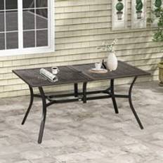 Outdoor Dining Tables OutSunny Garden with Parasol