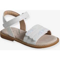 Vertbaudet Sandals With Hook-&-Loop Straps - White