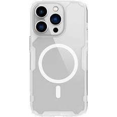 Nillkin Nature Pro magnetisk pansret etui med MagSafe til iPhone 15 Pro hvid