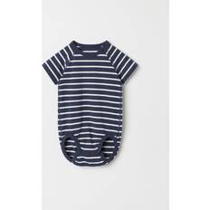 24-36M Bodysuits Polarn O. Pyret Striped Babygrow Blue 9-12m x