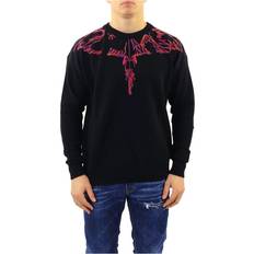 Marcelo Burlon Stickad Crew Tröja - Svart
