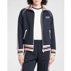 GOLDEN GOOSE Star Tech Raglan Track Sweatshirt - Dark Blue
