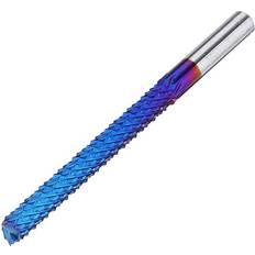 Power Tool Accessories Greenzech 6mm Shank 52mm Tungsten Carbide Milling Cutter Blue Nano Coated End Mill