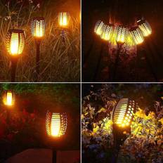 Garden & Outdoor Environment HKHBJS Outdoor Solar Garden Light, Ip66 Solar Torch