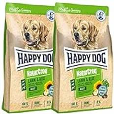 Happy Dog 2 15 NaturCroq lamm & ris