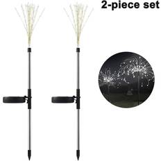 Garden & Outdoor Environment HKHBJS 2pcs Solar Garden Lights 105led With 2 Modes For Garden