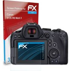 atFoliX 3x Screen Protector Canon EOS R6 Mark II