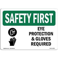 OS-SF-D-35-L-10594 OSHA Safety First Eye Gloves