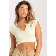 Gold - Women Tank Tops Going For Gold Crop Top