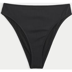 Hollister Co. Swimwear Hollister Co. Curvy High-Leg High-Waist Ribbed Cheeky Bikini Bottom