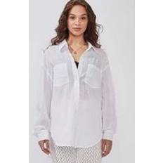 Transparent Blouses Hailys Long Sleeve Shirt Blouse Transparent