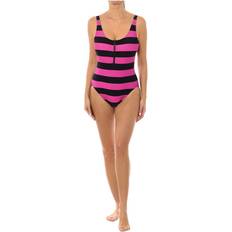 Michael Kors Womens Classic style swimsuit with zipper MM4M810 women Pink Polyamide