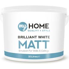 Paint MY My Brilliant Matt Emulsion Wall Paint White 10L