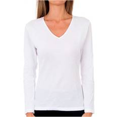 Playtex Tops Playtex Abanderado Womens Liberty long sleeve seamless t-shirt 4586 women White