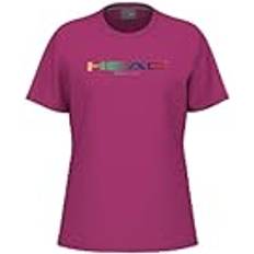 Rose Gold - Women T-shirts Head Rainbow T-shirt Women's - Pink