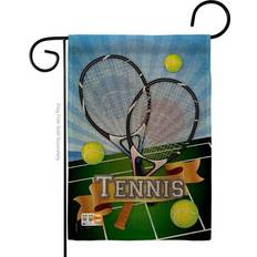 Garden & Outdoor Environment Breeze Decor BD-SP-G-109002-IP-DB-D-US13-BD 13 Burlap Interests Flag