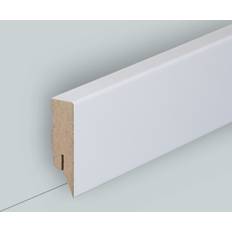 Sockelleisten & Fußleisten mdf mdf lackiert ral 9010 fußleiste leiste laminat RAL 9010