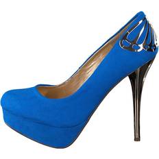 39 Tacones y Zapatos de Tacón Blink BL 081 Female Marrón/Azul