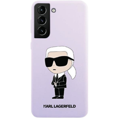 Samsung Galaxy S23+ Mobilskal Karl Lagerfeld Liquid Silicone Ikonik Karl Case for Galaxy S23 Plus