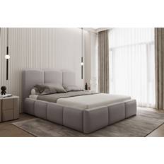 Grey Beds & Mattresses Polsterbett Doppelbett DUNIA