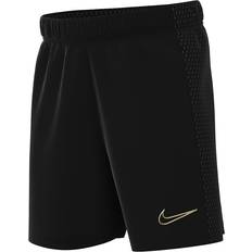 Nike Kid's Dri-FIT Academy23 Football Shorts - Black/Black/Metallic Gold (DX5476-017)