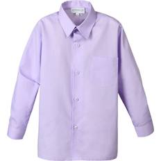 Organic/Recycled Materials Shirts Spring Notion Boy Cotton Blend Long Sleeve Dress Shirt