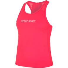 Rosso Canottiere Drop Shot Canottiera Donna - Rosso