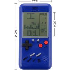 Game Consoles HCSC Blue 3.5 inch LCD Retro Classic Childhood Handheld Game Players Electronic Games Toys Game Console Built-in 26 Games