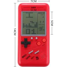 Game Consoles HCSC Red 3.5 inch LCD Retro Classic Childhood Handheld Game Players Electronic Games Toys Game Console Built-in 26 Games