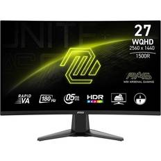 2560x1440 - Curved Screen Monitors MSI MAG 27CQ6F 27" Rapid VA